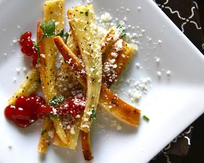 Foodie fridays: parmesan parsnip fries