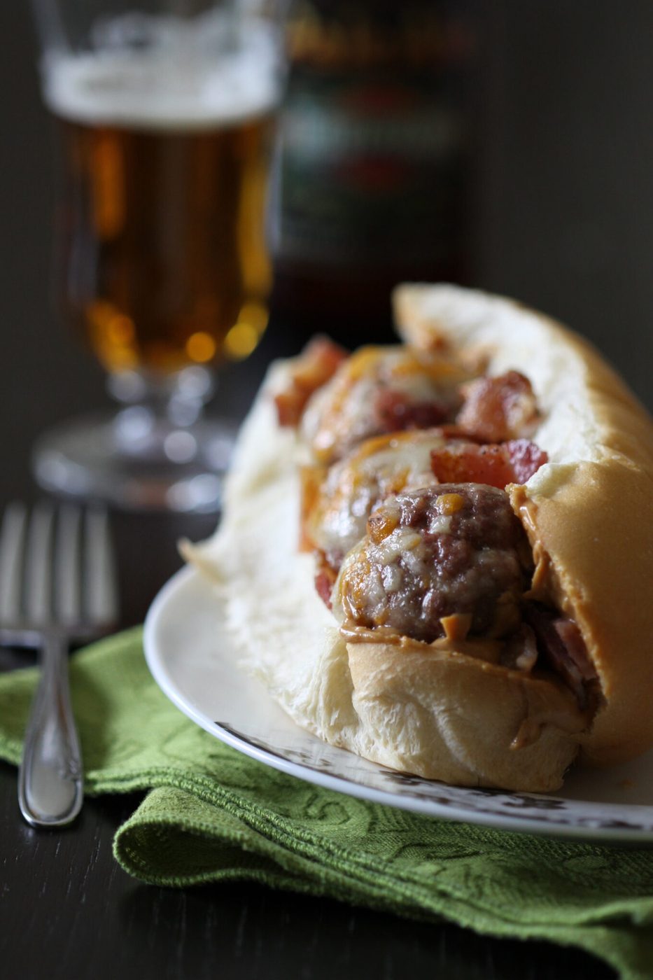 Foodie fridays: peanut butter and bacon meatball subs