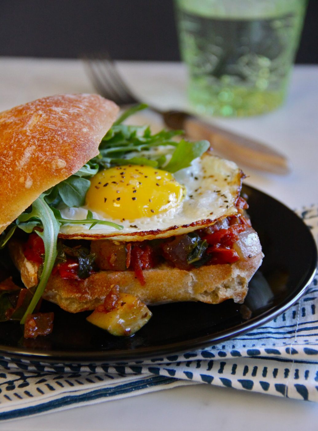 Foodie fridays: ratatouille egg sandwiches