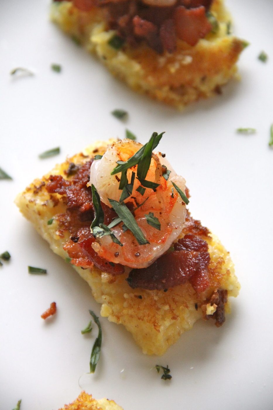 Foodie fridays: shrimp & grit squares
