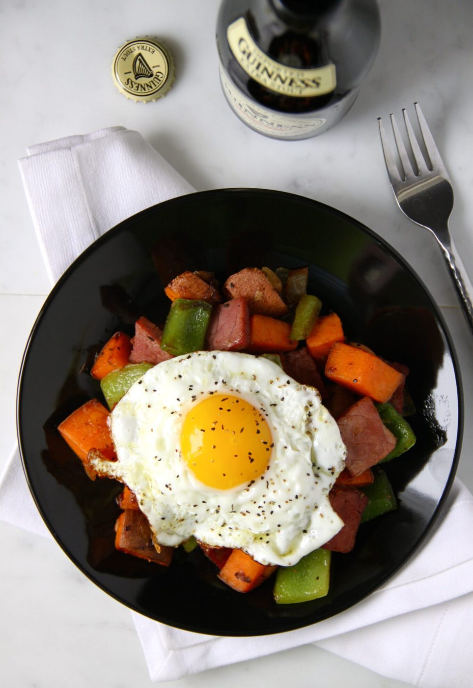 Foodie fridays: sweet potato corned beef hash