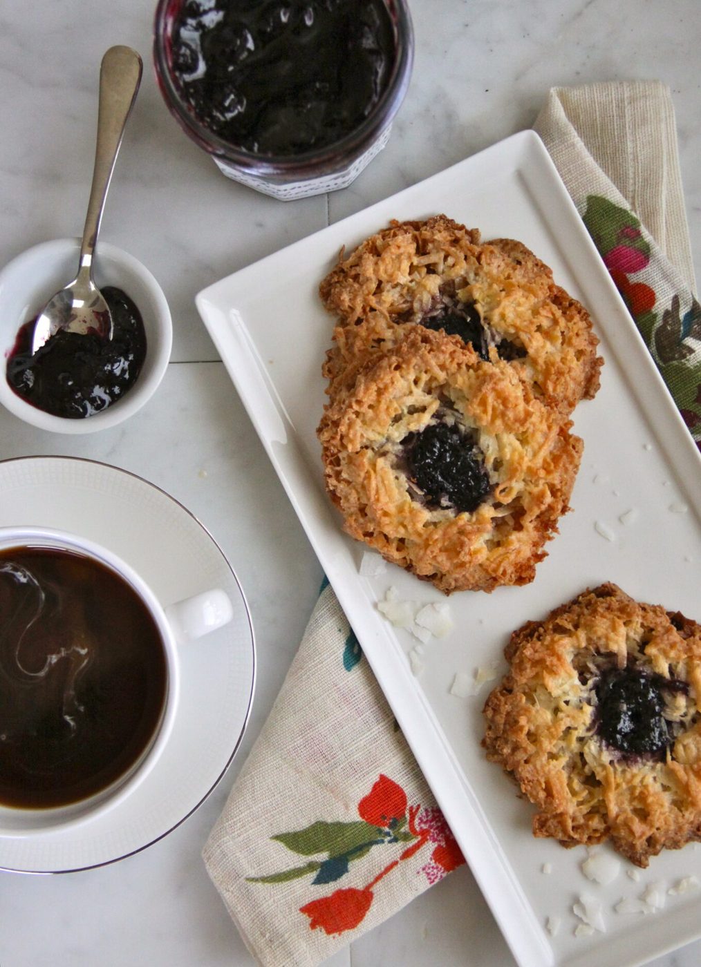 Foodie fridays: wild blueberry coconut cookies