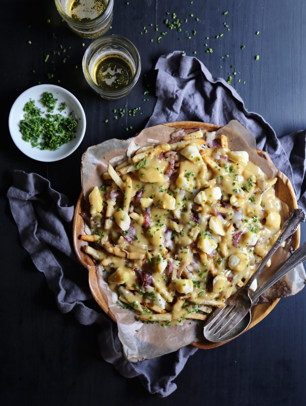 Ginger Curry Poutine