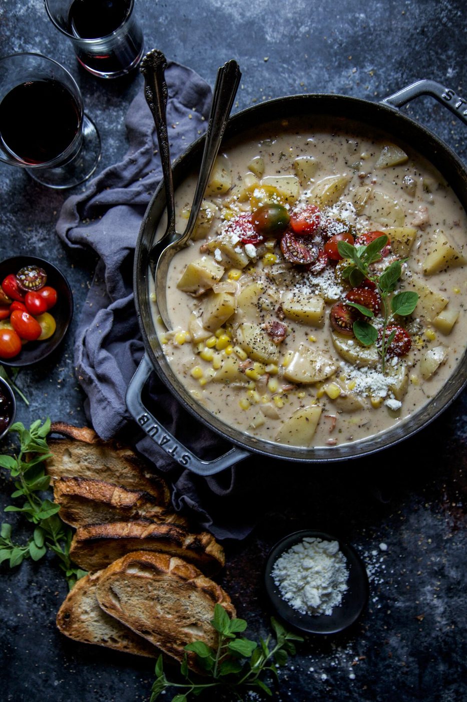 Greek Corn Chowder