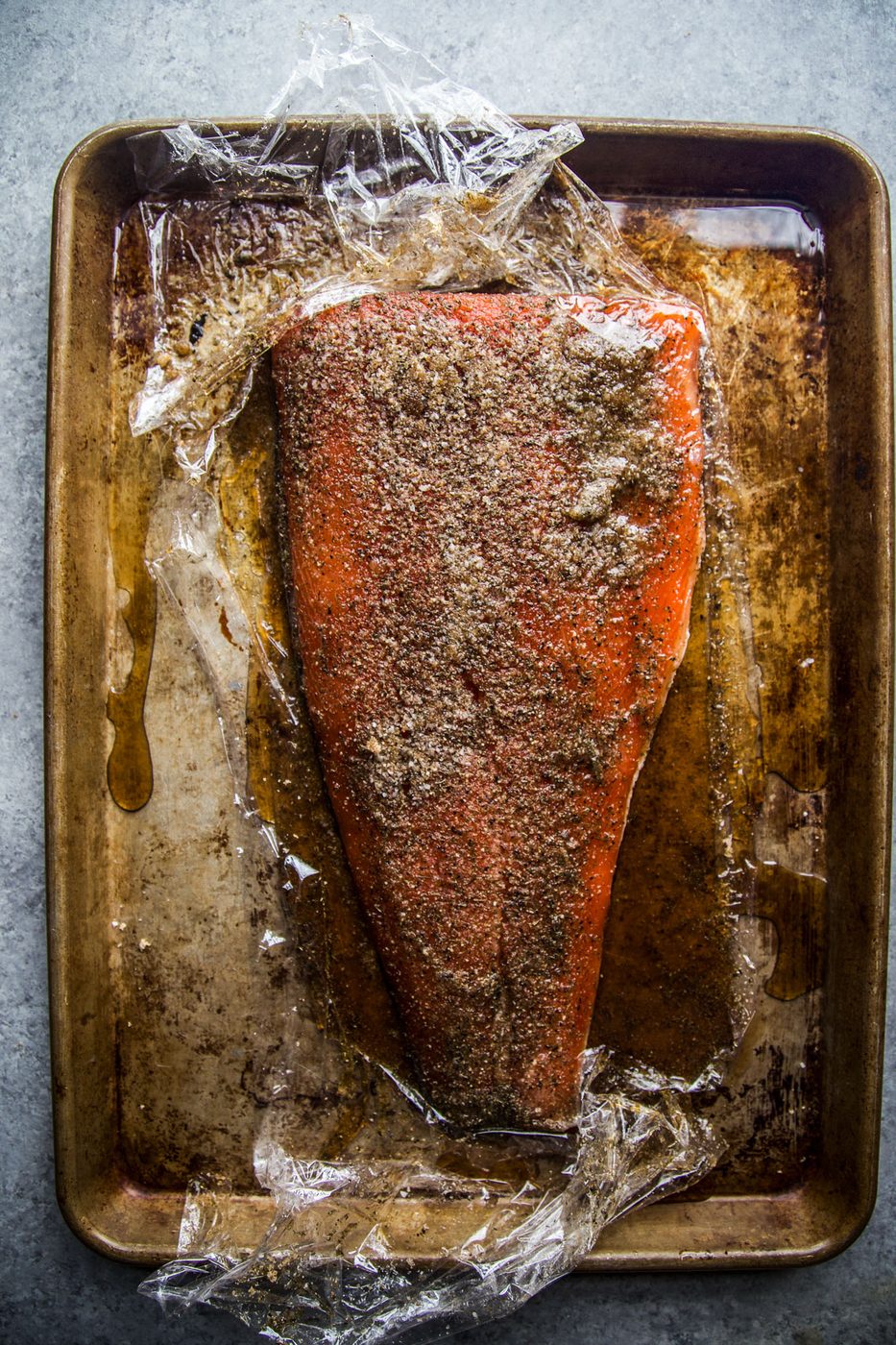 dry brine process complete
