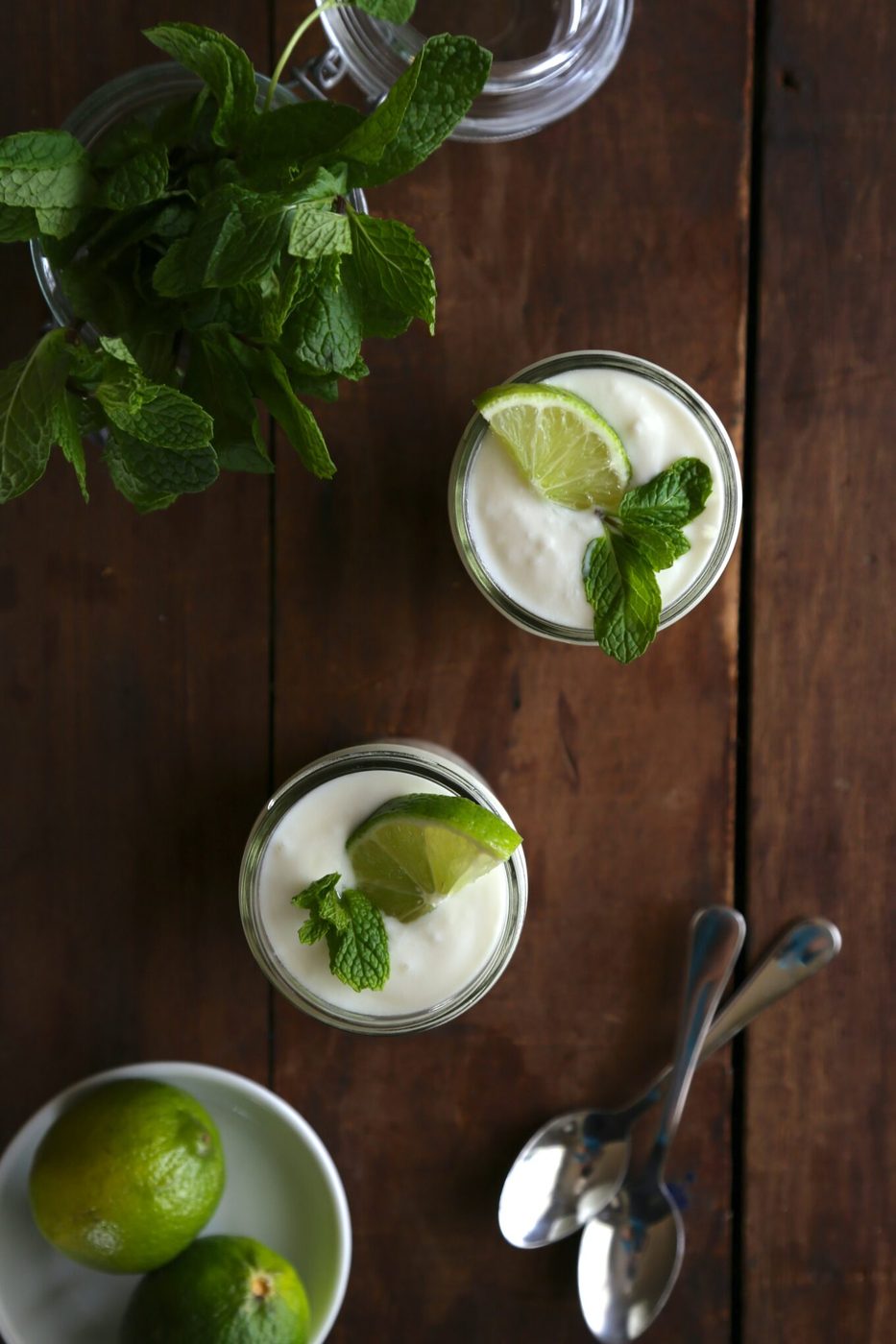 kitchen-made mojito greek yogurt www.climbiinggriermountain.com