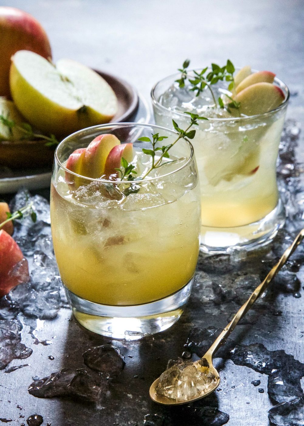 Honeycrisp & Apple Cider Bourbon Shrub