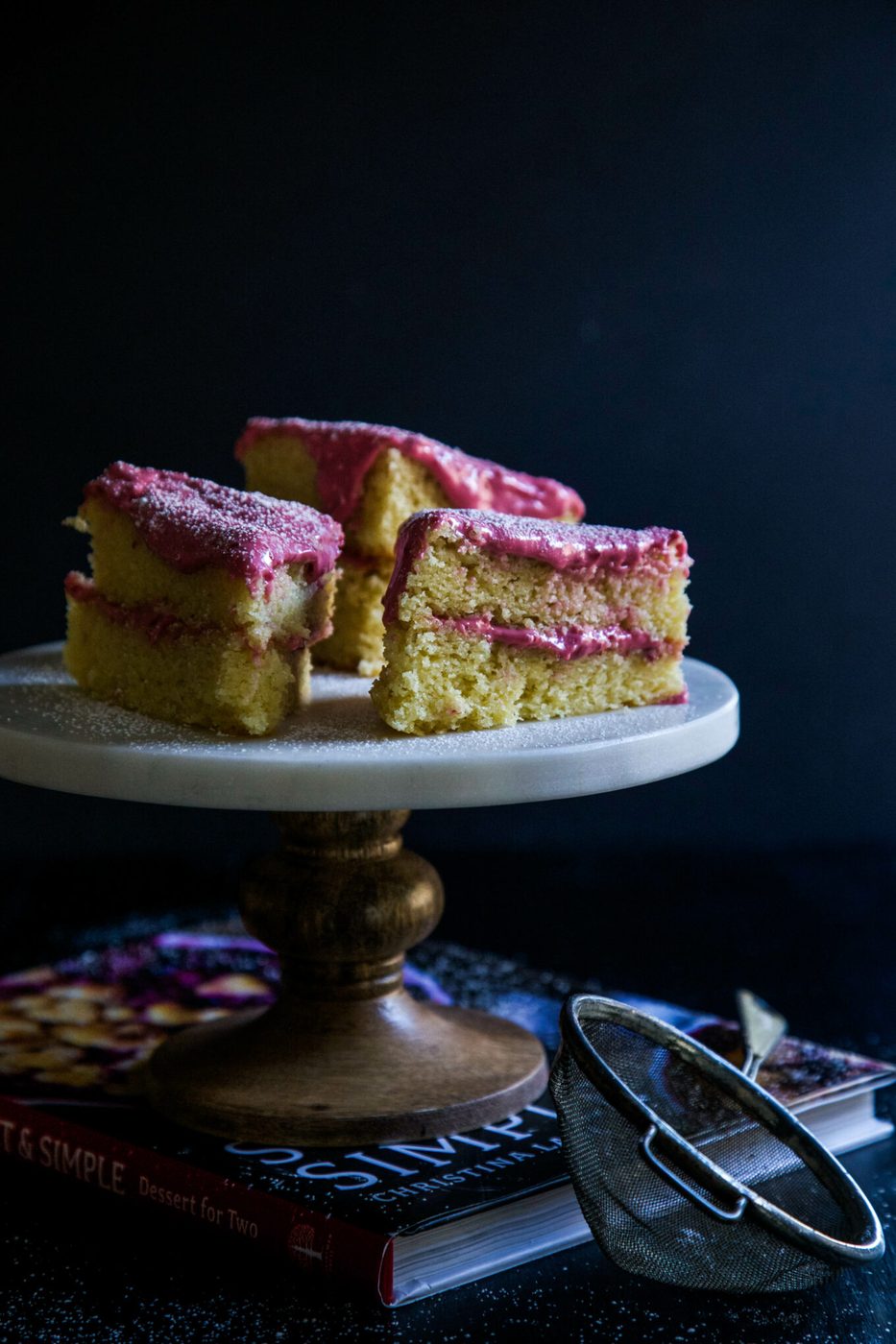 Hot Pink Raspberry Cake