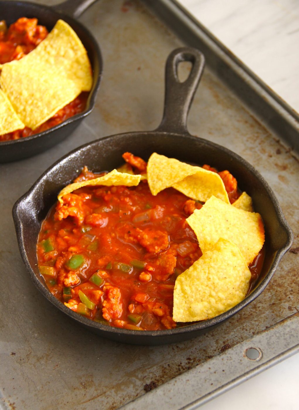 individual baked huevos rancheros