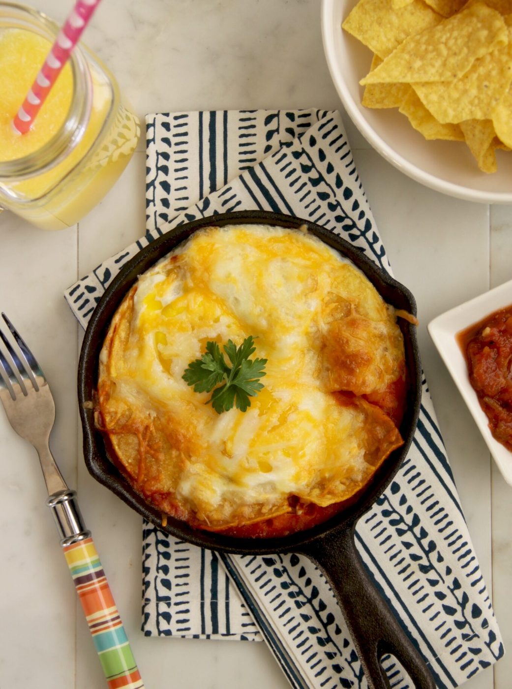individual baked huevos rancheros