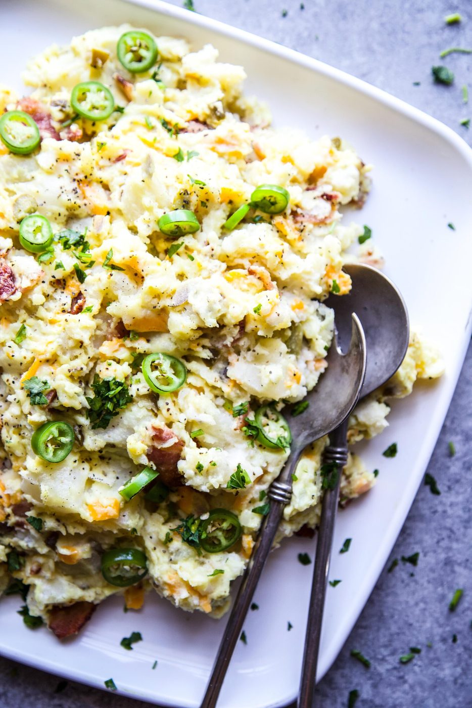 Jalapeno Popper Potato Salad
