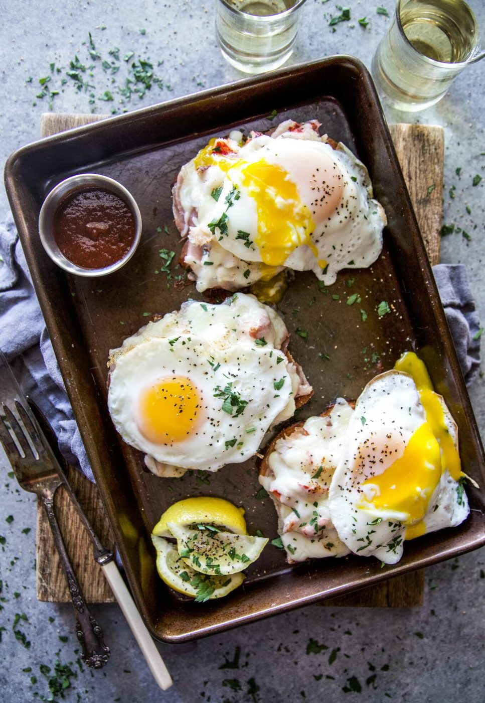 Lobster Croque Madame