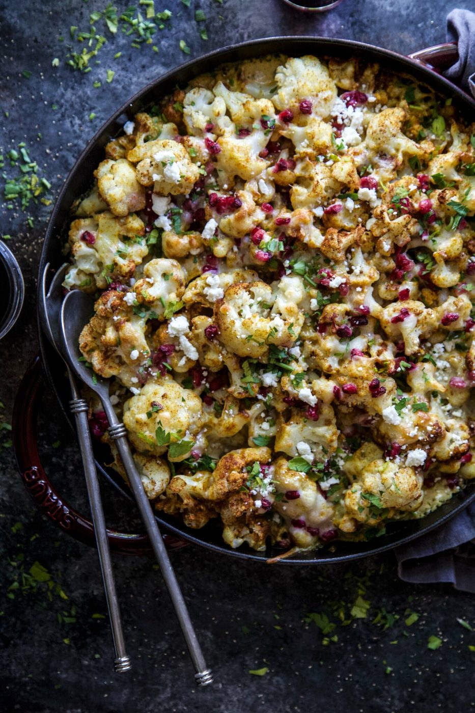 Moroccan Cauliflower Bake