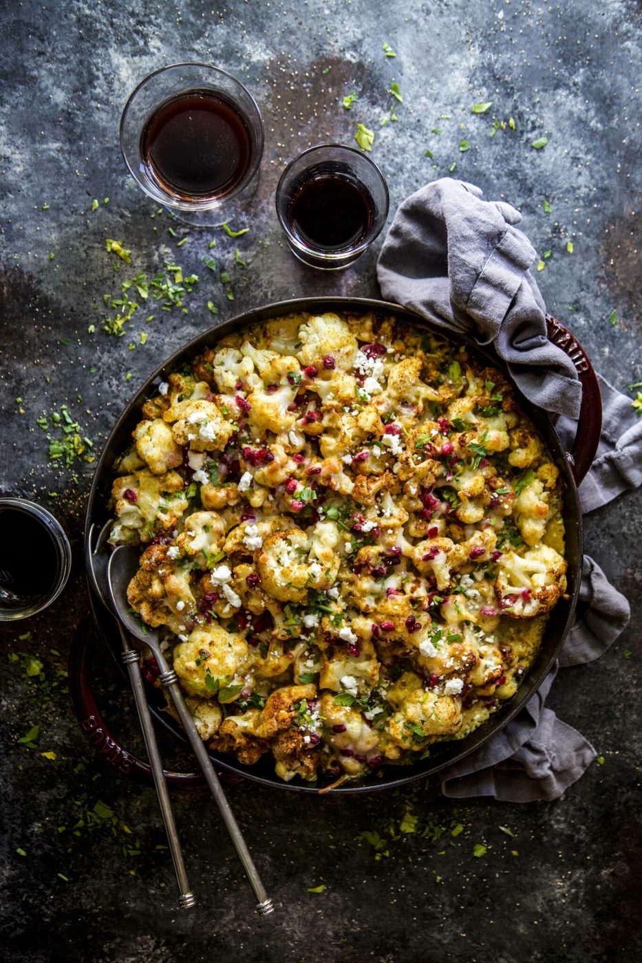 Moroccan Cauliflower Bake