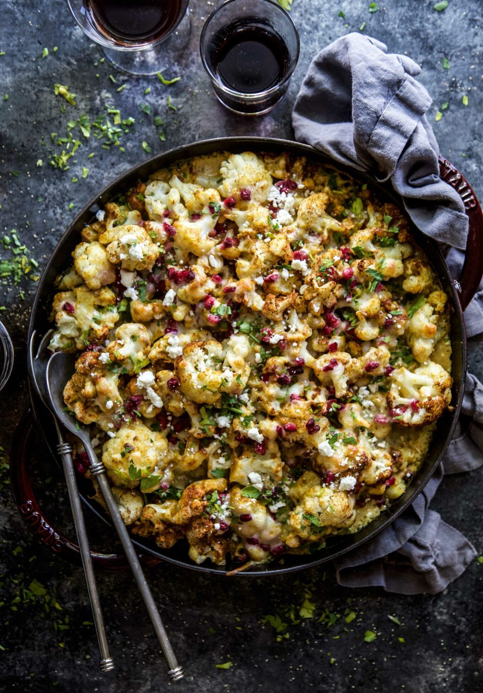 Moroccan Cauliflower Bake