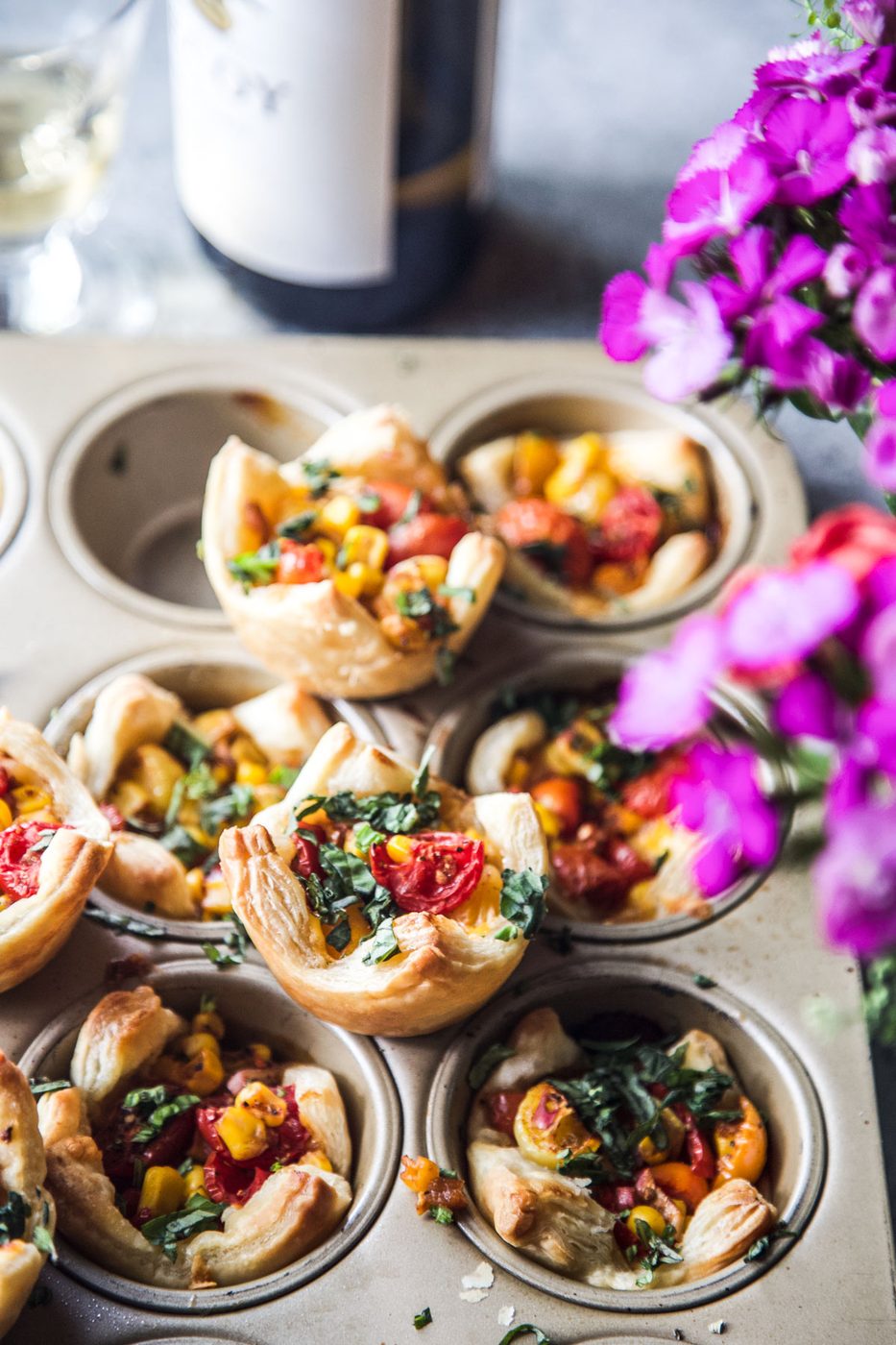 Muffin Pan Tajin Tomato Tarts