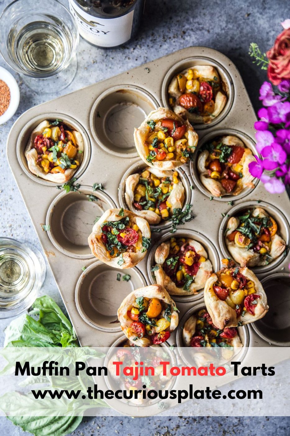 Muffin Pan Tajin Tomato Tarts