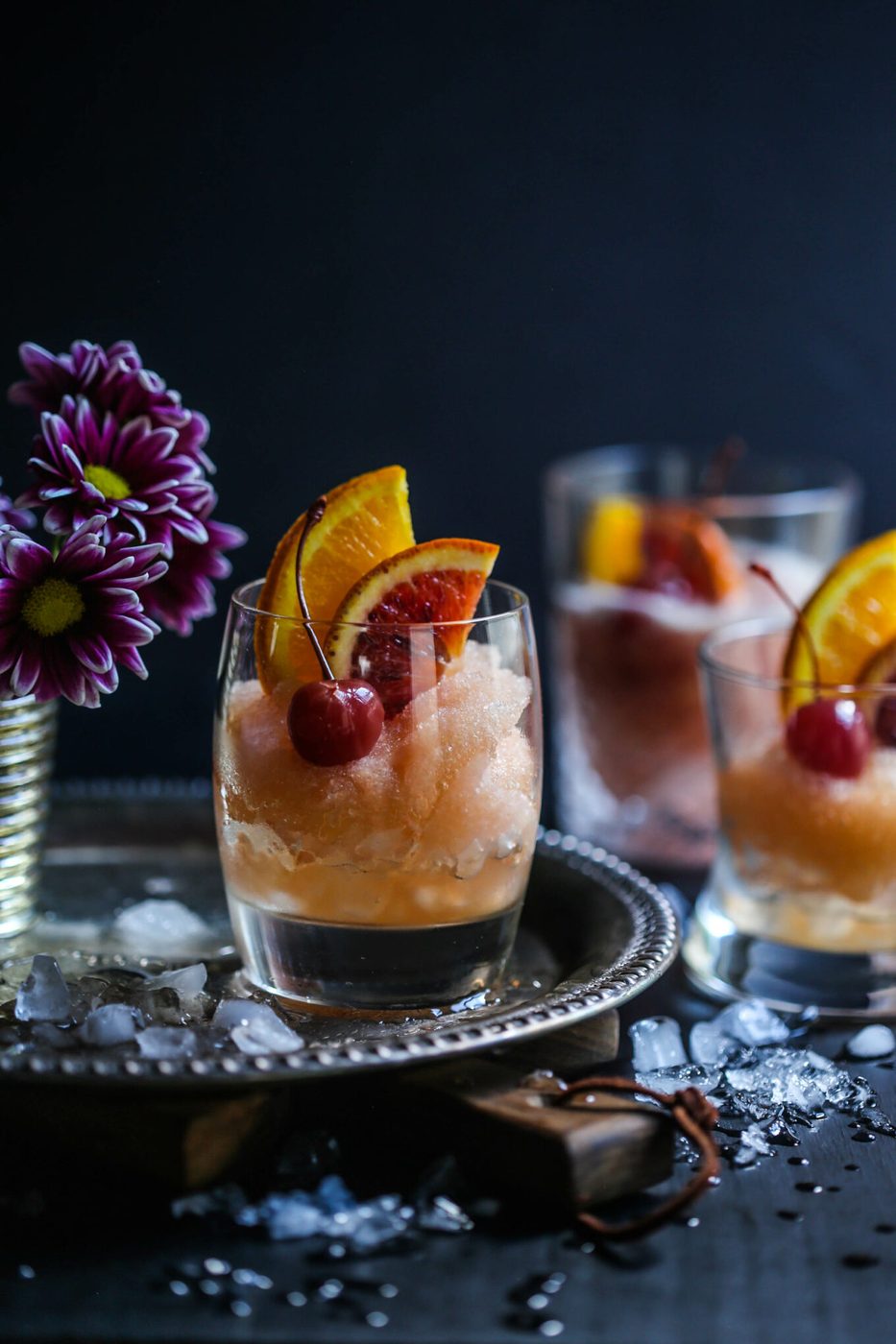 Old Fashioned Cocktail Slushie