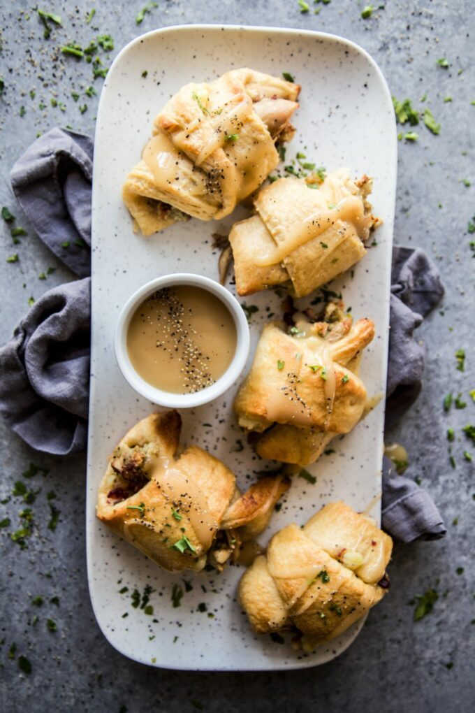 Thanksgiving Leftovers in a Blanket