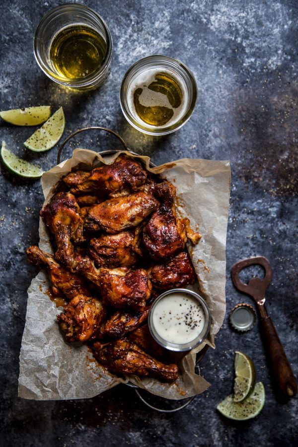 Slow Cooker Bourbon Chipotle Wings Over 35 Simple Tailgating Recipes