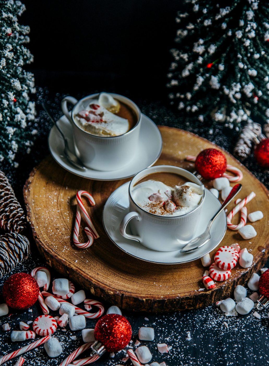 Peppermint White Chocolate Latte