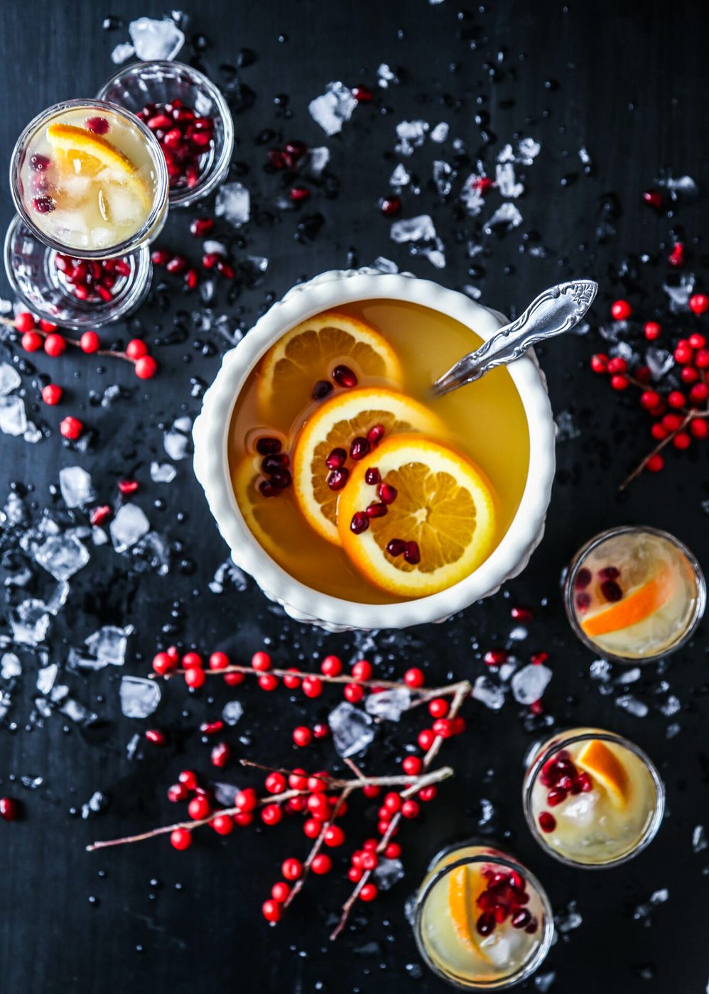 Pomegranate Rum Punch