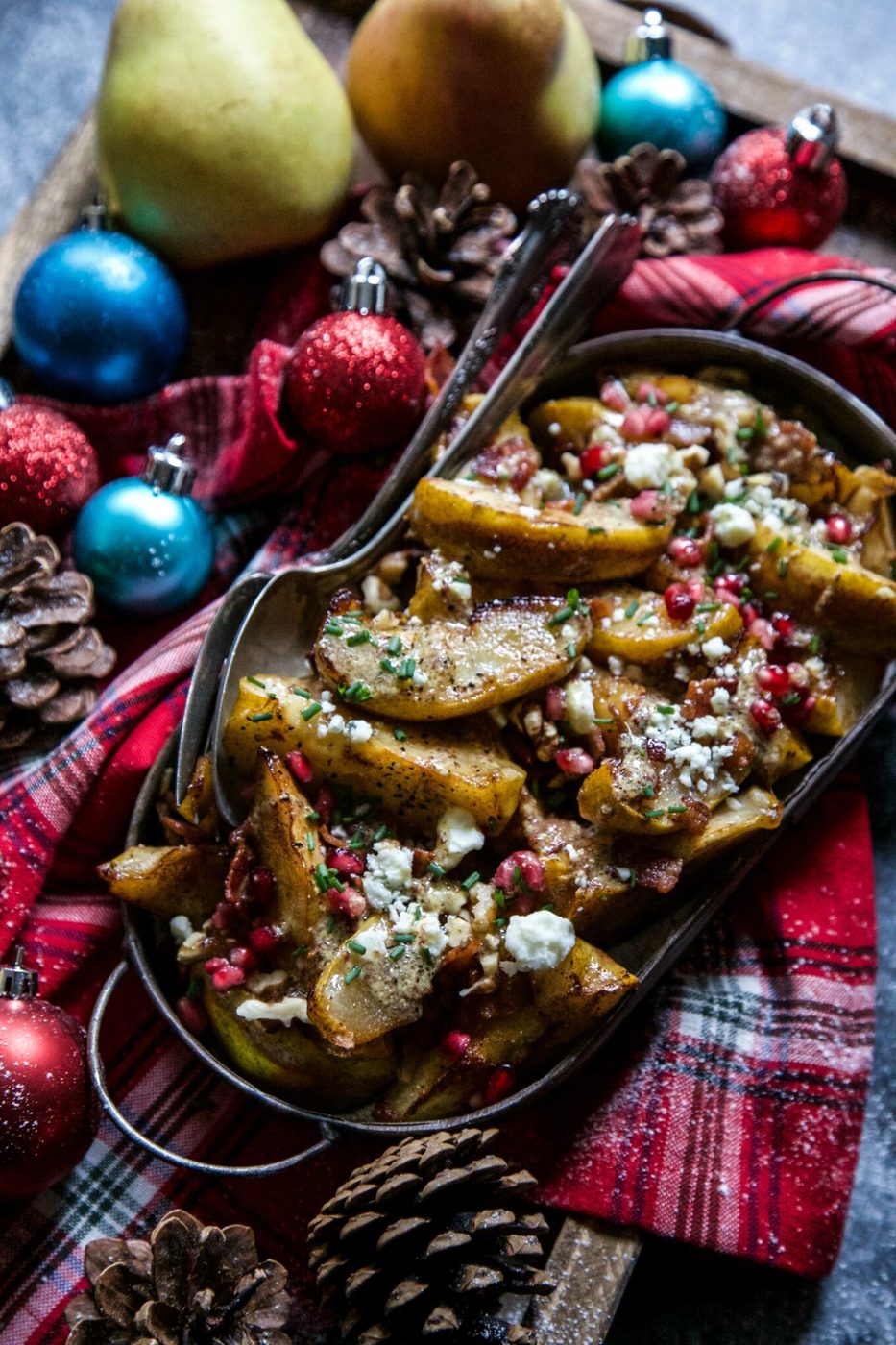 Sauteed Pears with Bacon