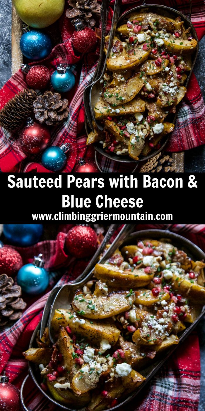 Sauteed Pears with Bacon