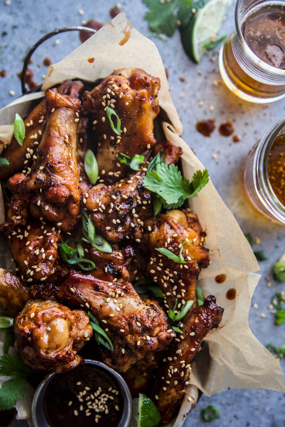 Smoked Korean-Style Hot Wings