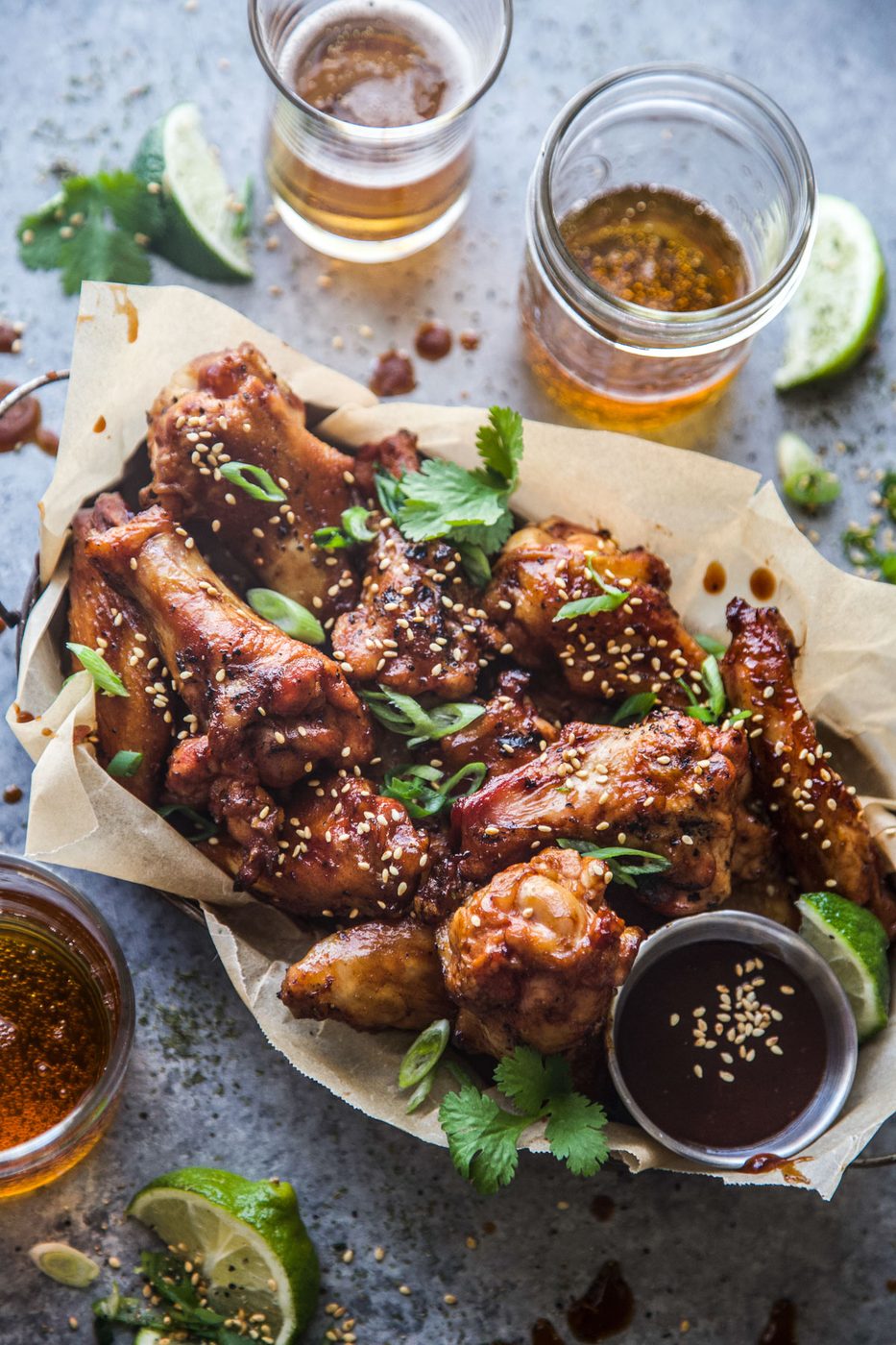 Smoked Korean-Style Hot Wings