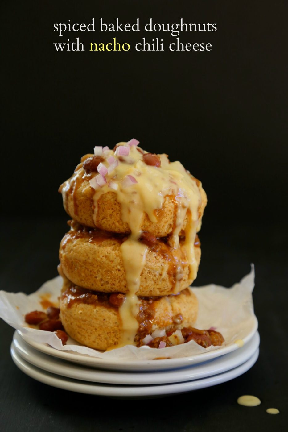 Spiced baked doughnuts with nacho chili cheese { + a keurig and k-pack GIVEAWAY!}