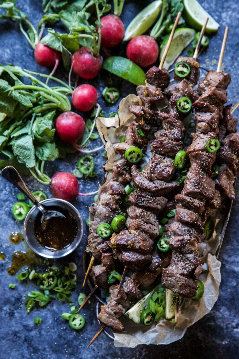 Spiced Vietnamese-Style Beef Skewers