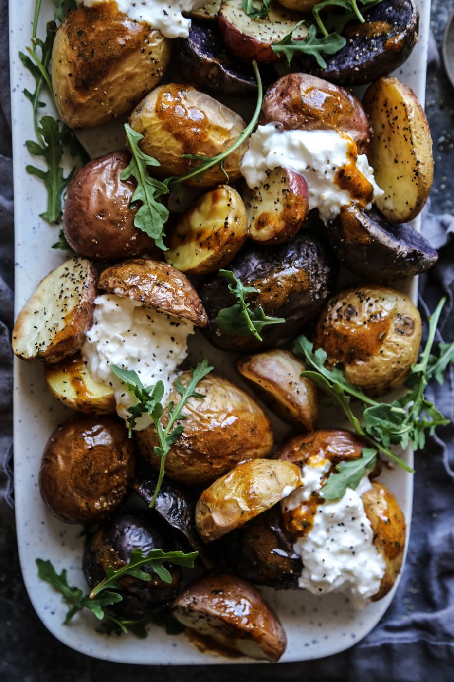 Spring Roasted Potatoes with Tamarind Butter
