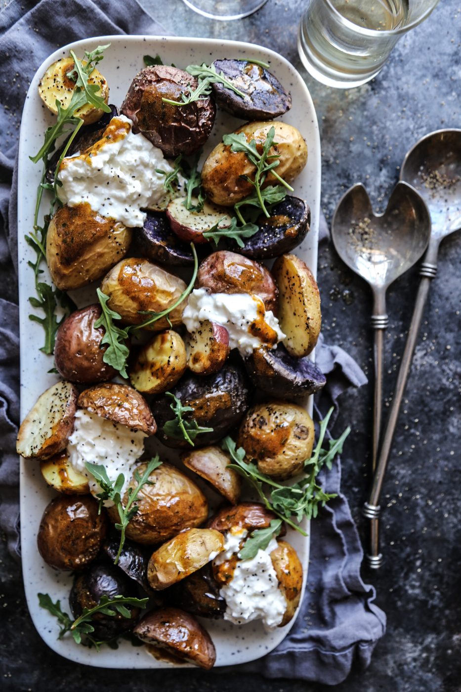Tamarind Butter on spring Roasted Potatoes