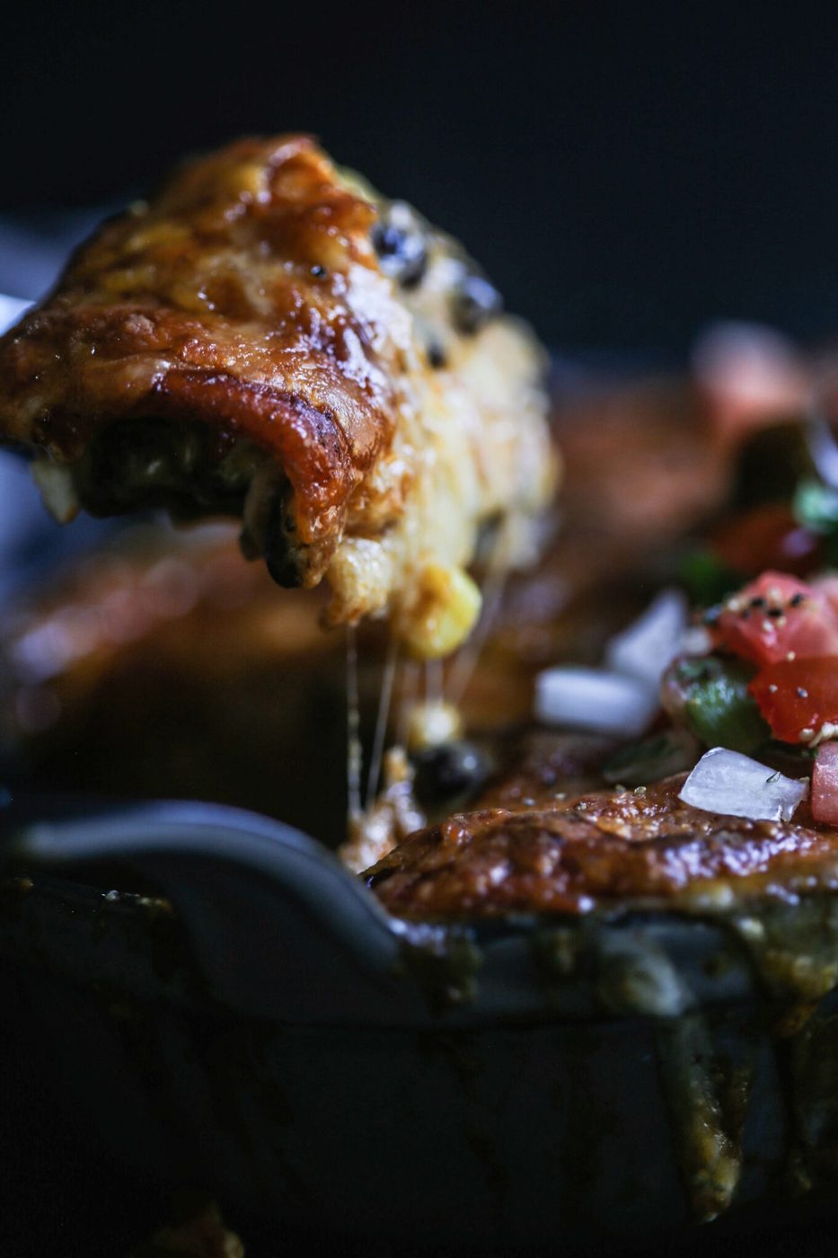 Stacked Coho Salmon Enchiladas www.climbinggriermountain.com II