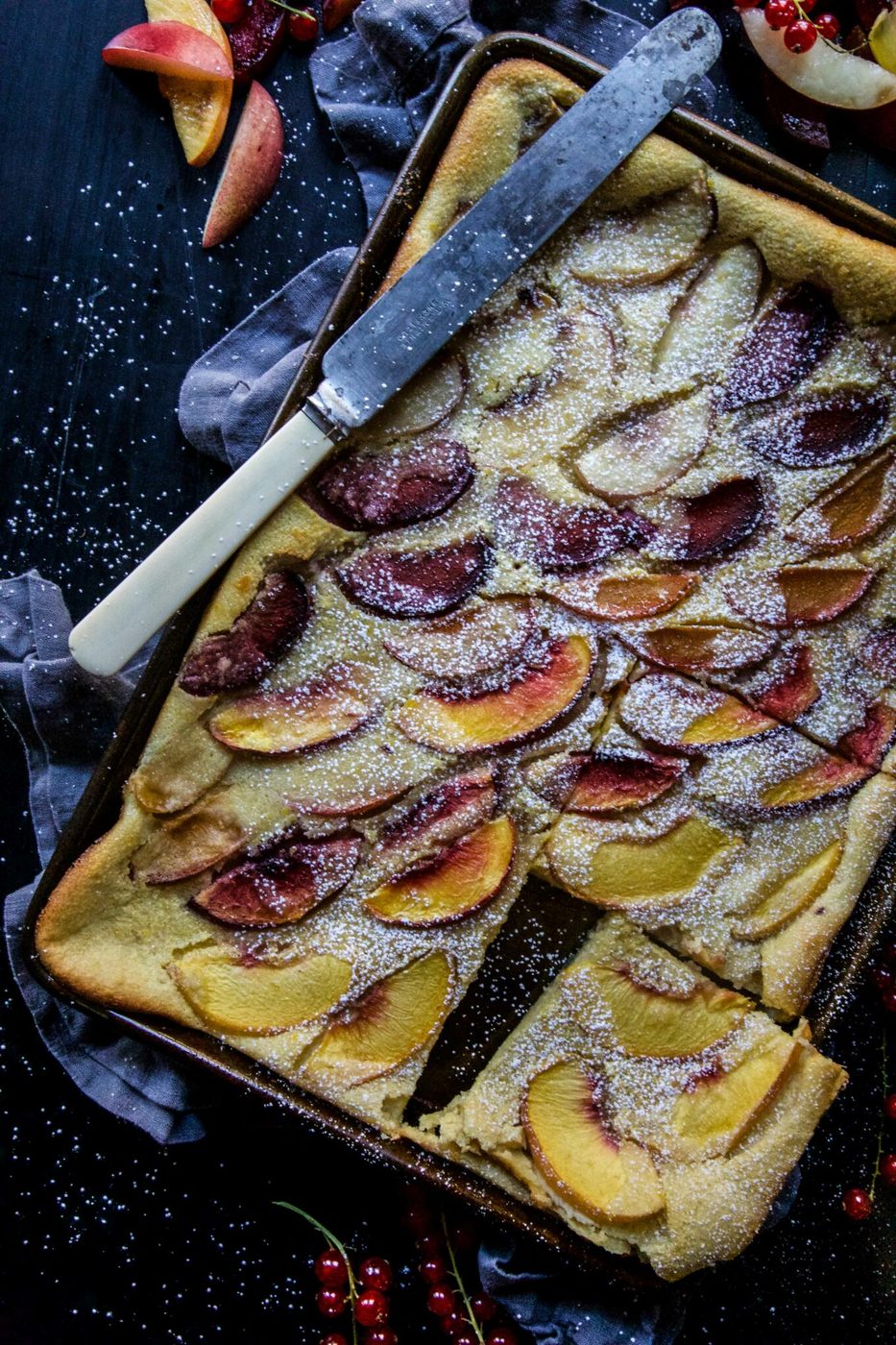 Stone Fruit and Honey Clafoutis