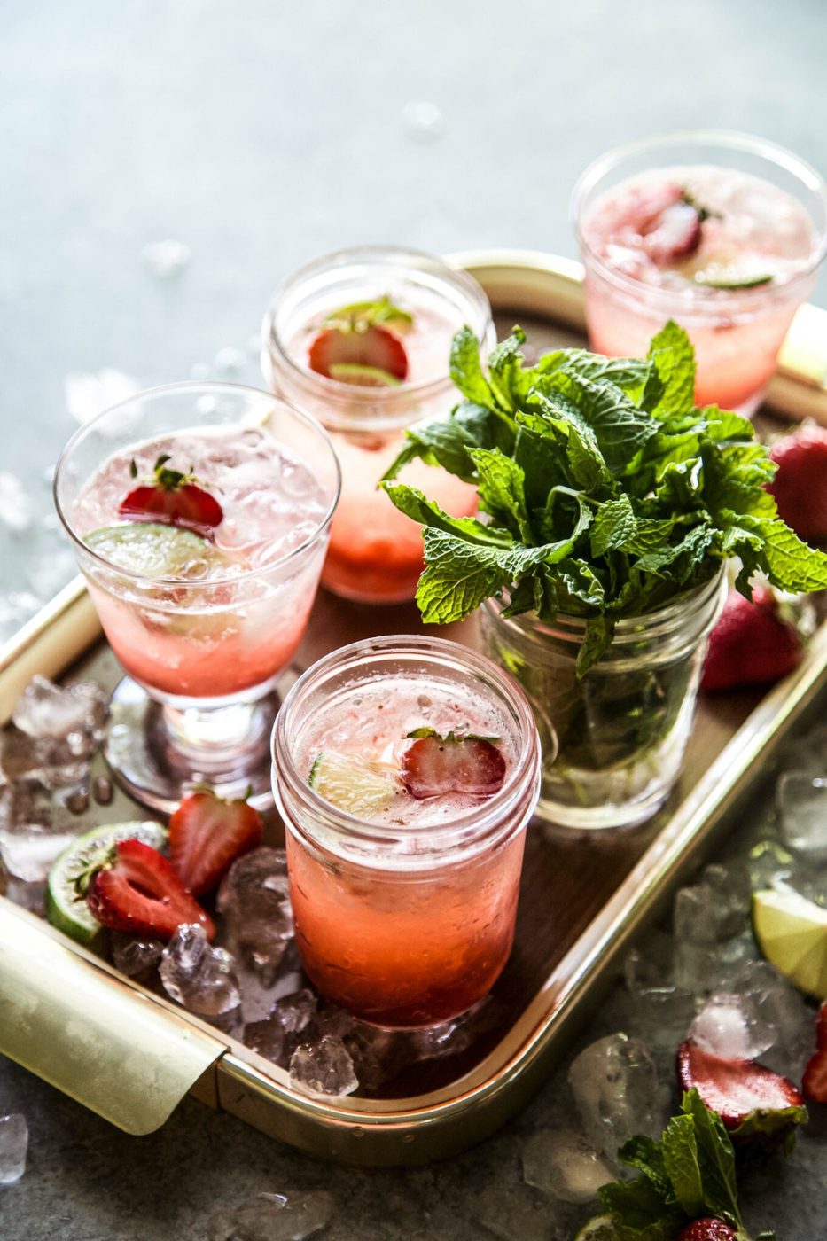 Strawberry Gin and Tonic