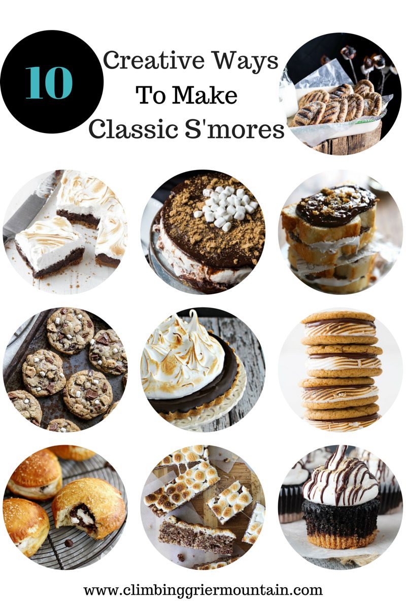 Ten creative ways to make classic s’mores