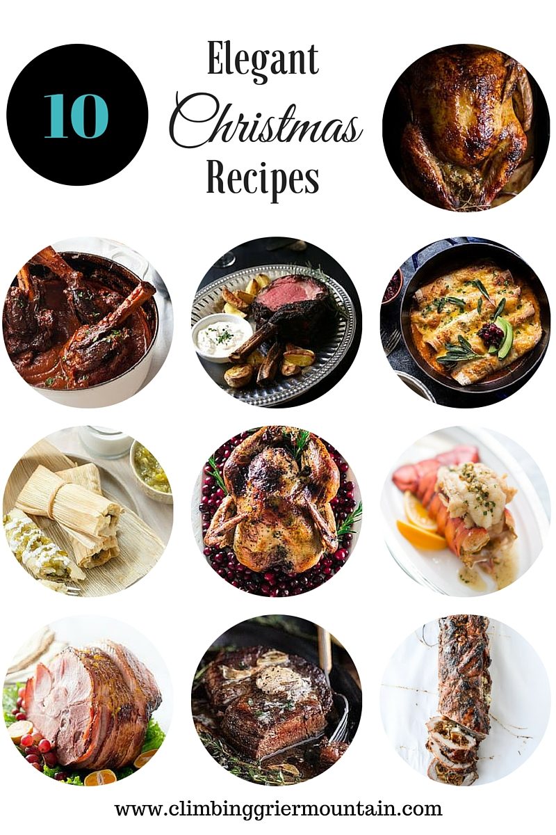Ten elegant christmas entree recipes