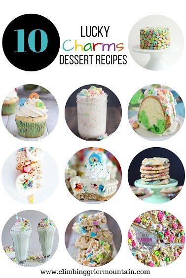 Ten lucky charms dessert recipes