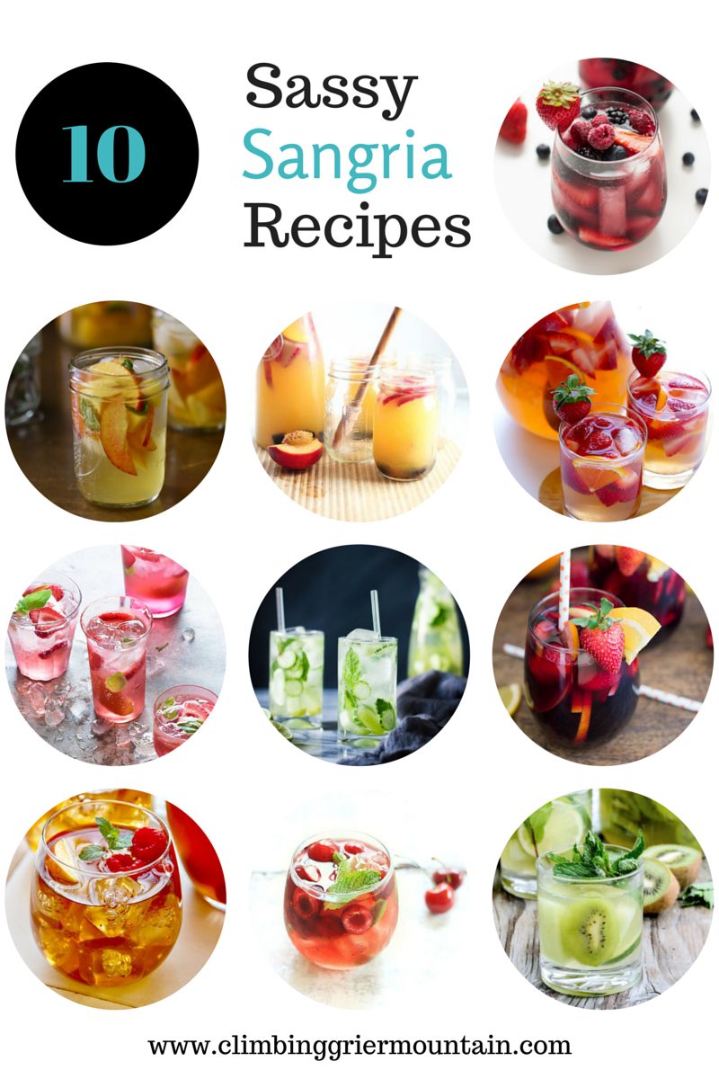 Ten sassy sangria recipes
