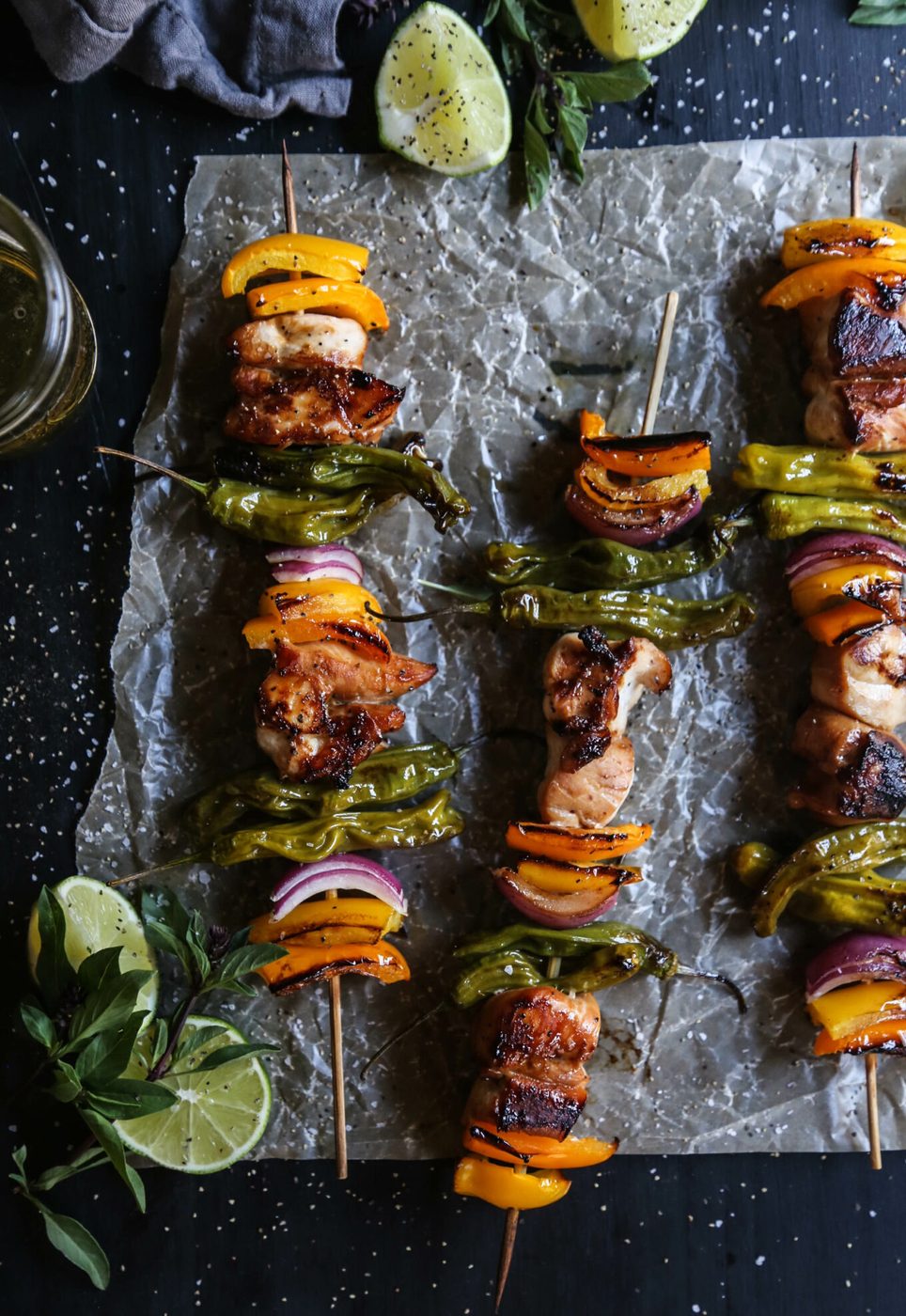 Teriyaki Chicken & Shishto Skewers