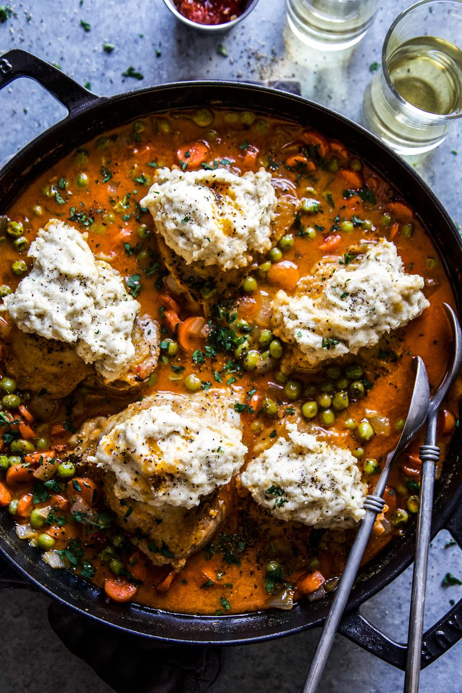 Thai Chicken and Dumplings