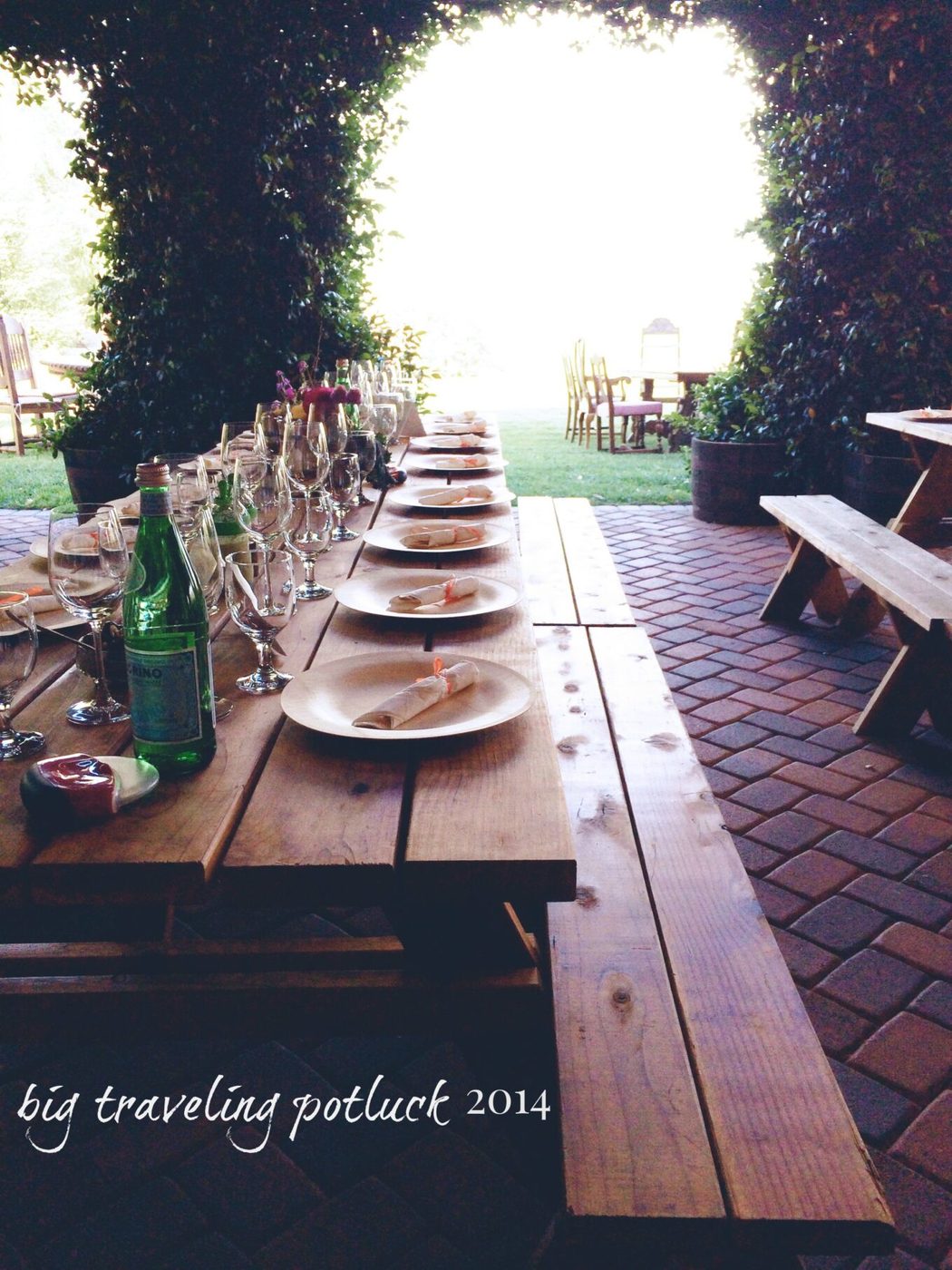 Trip recap: big traveling potluck 2014