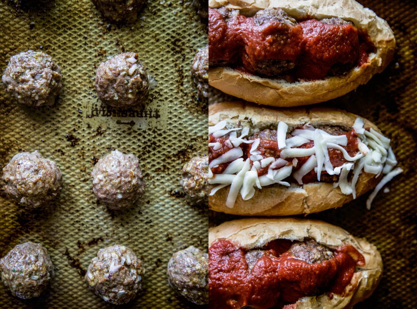 Turkish Spiced Meatball Subs