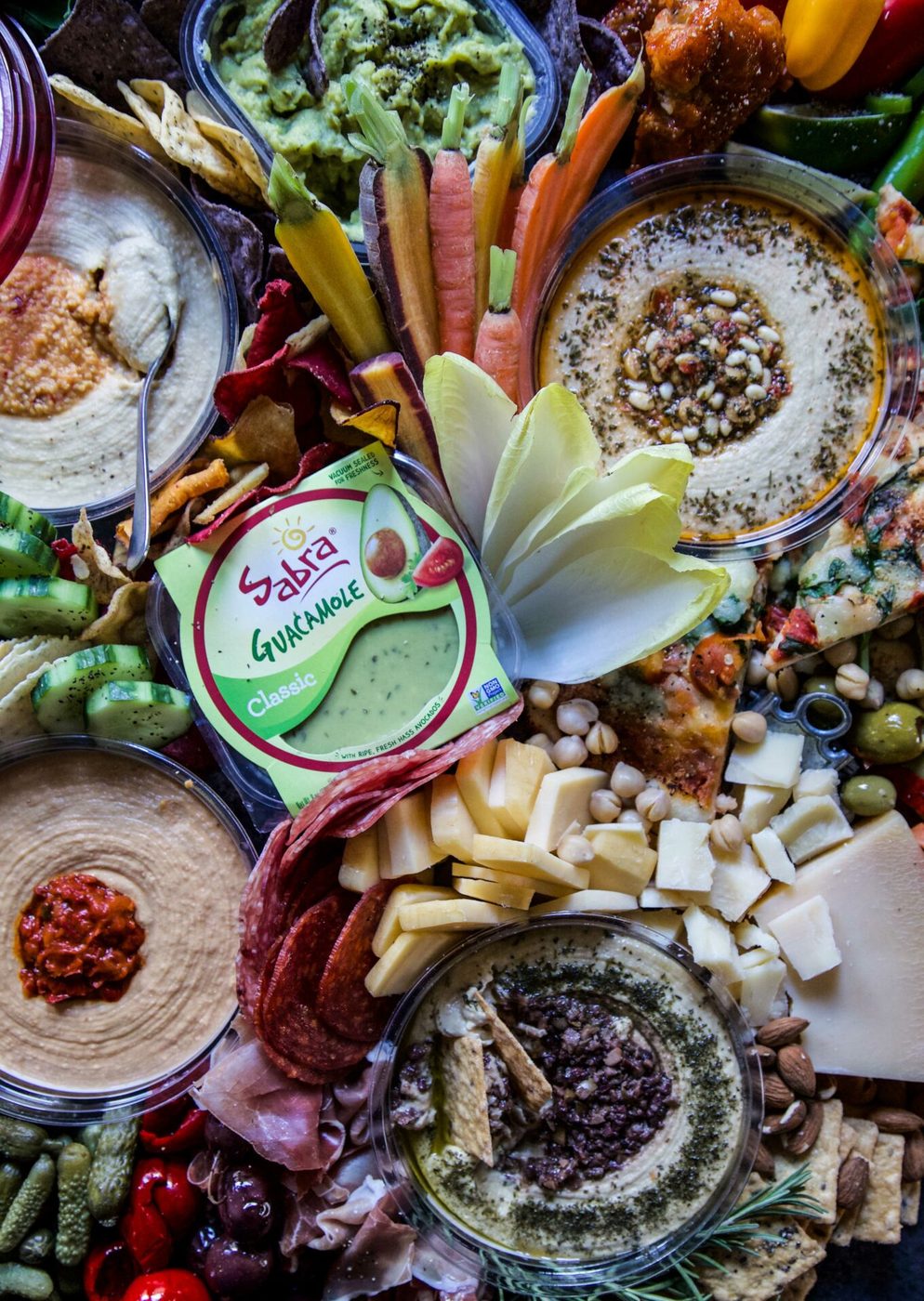 The Ultimate Hummus Board