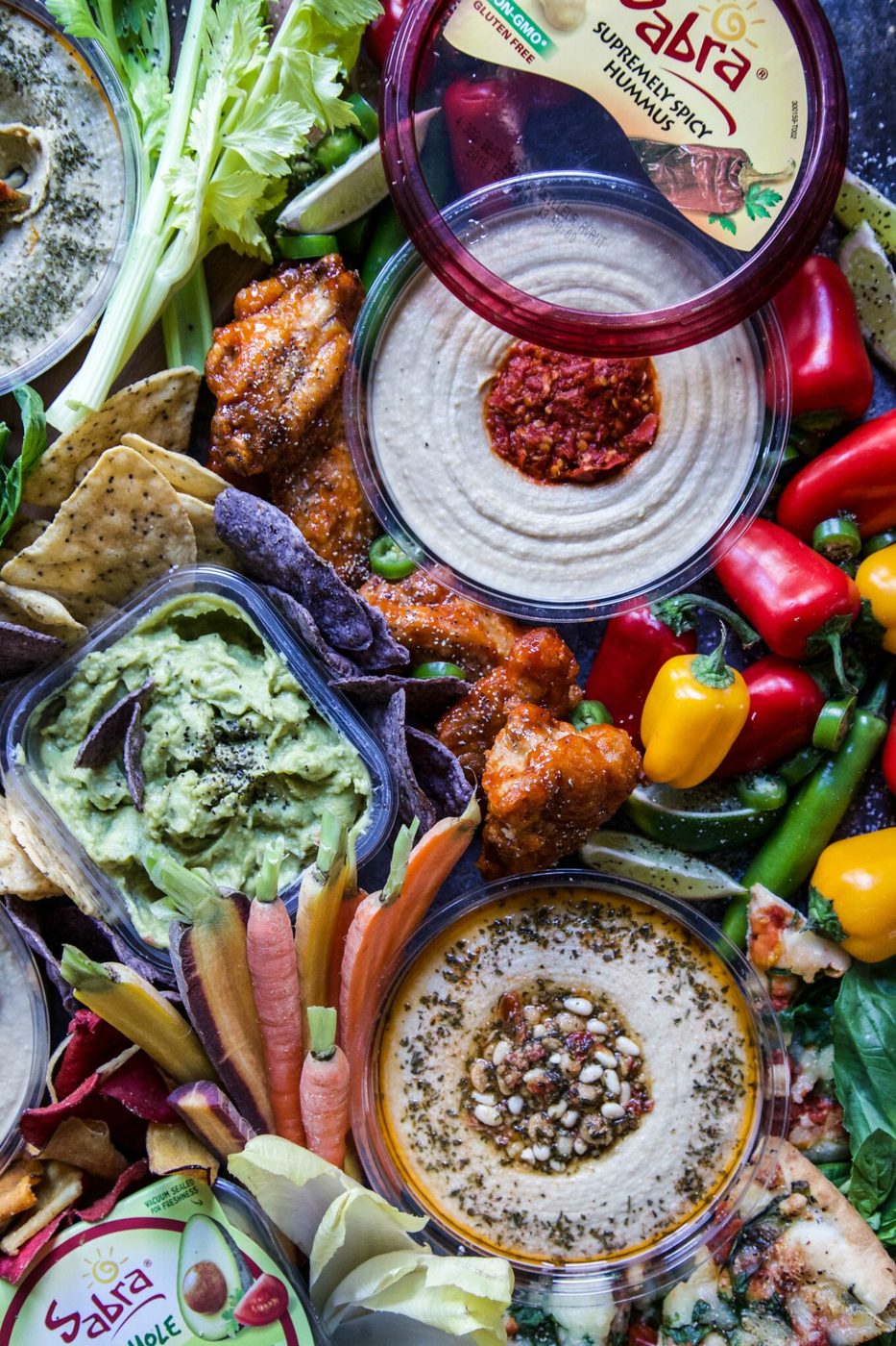 The Ultimate Hummus Board