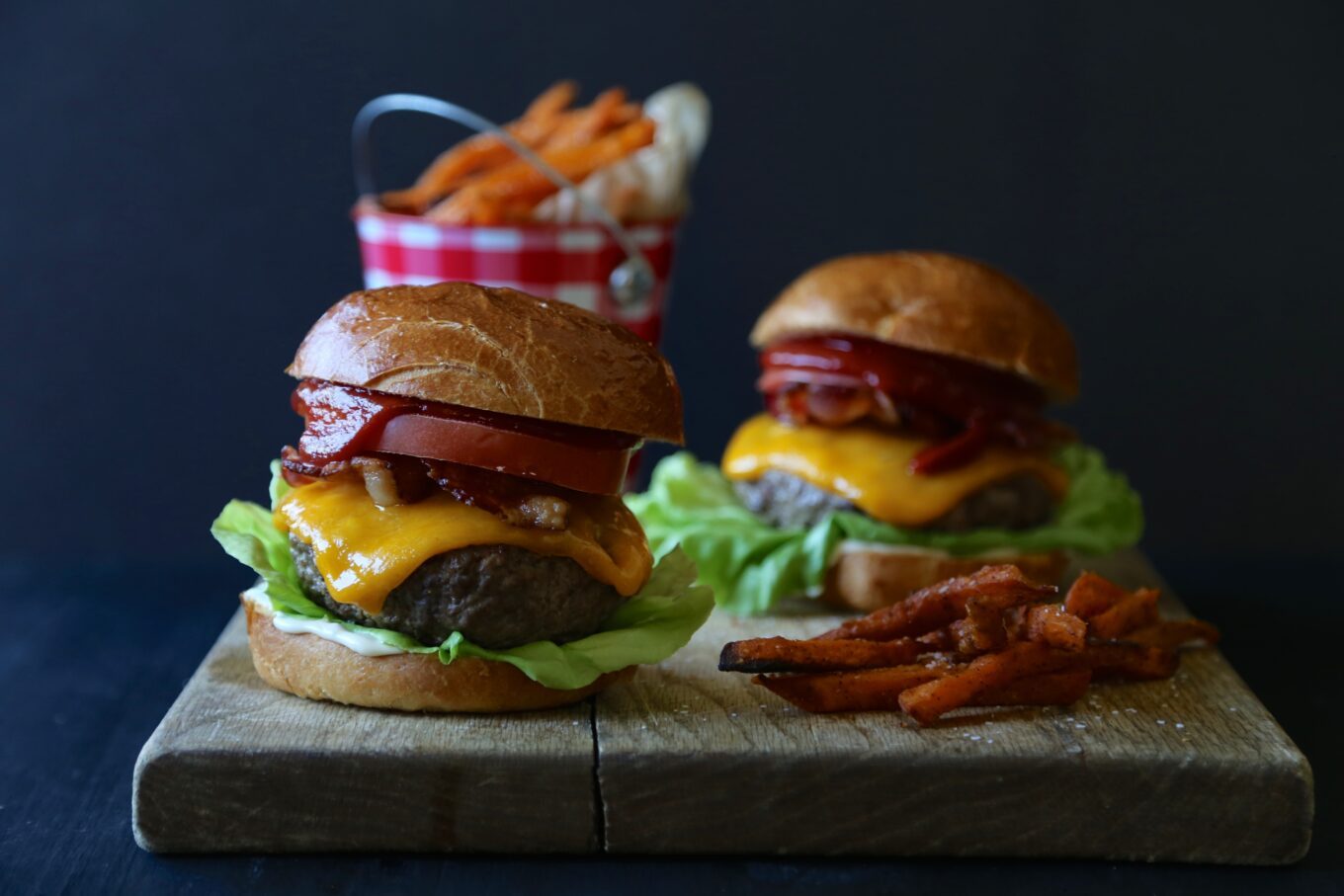 Umami blt cheeseburger
