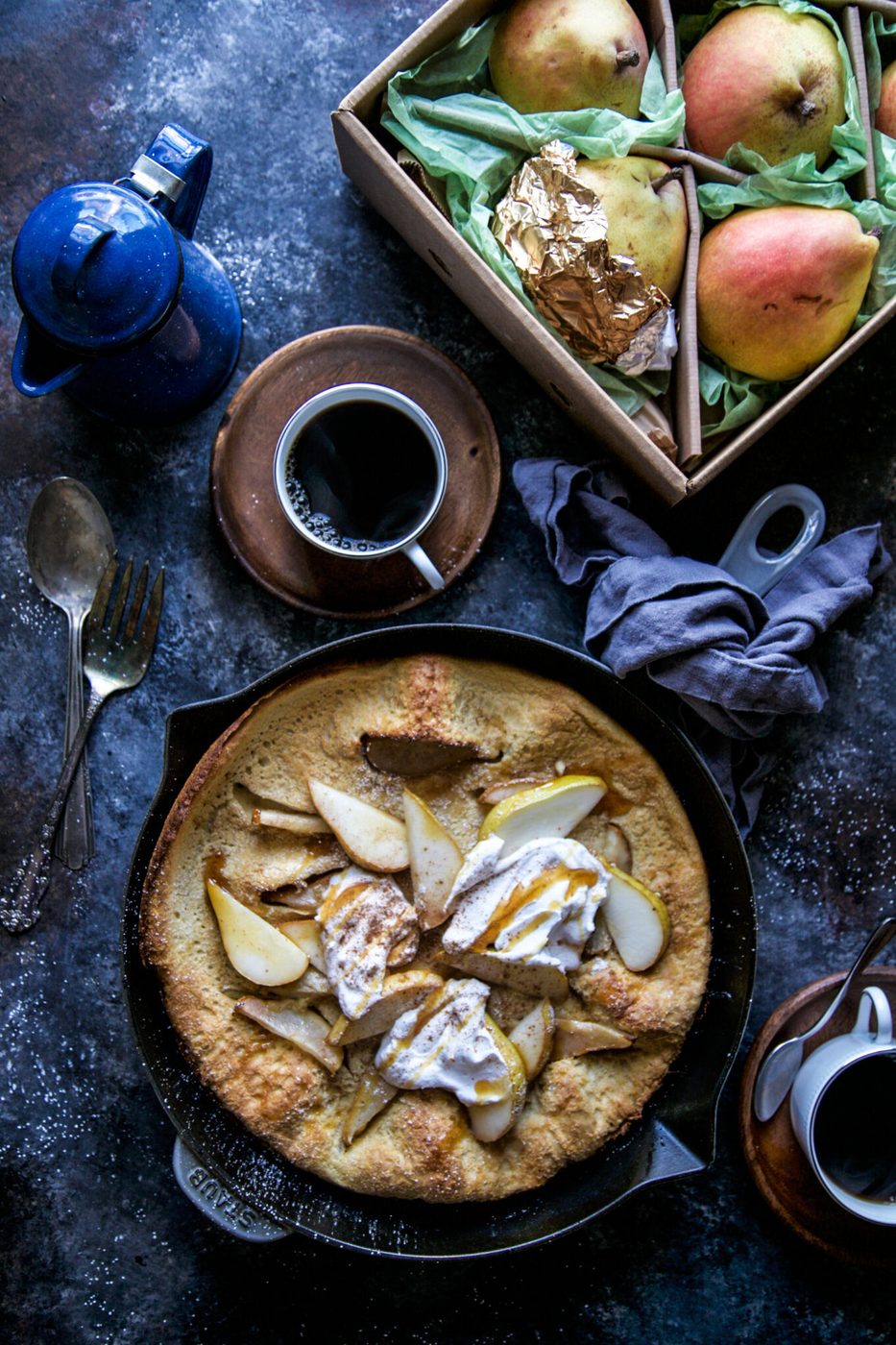 Puffed Pear Pancake
