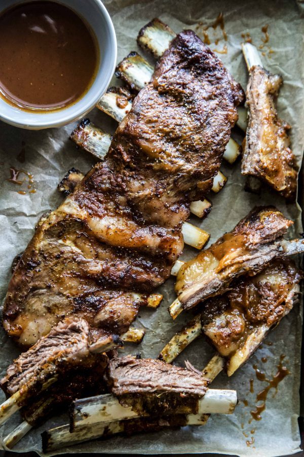 bbq american lamb ribs